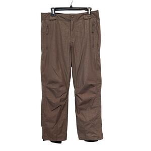 Columbia Ski Snowpants Hounds tooth Brown Size M